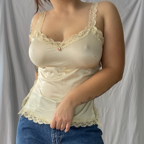 Vintage Cream Cami - Picture 2 of 5
